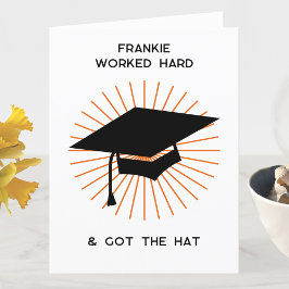 Anuncio Graduación personalizada divertida