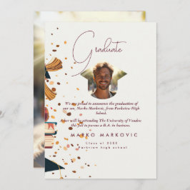 Anuncio Graduación Son I Rojo