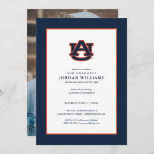 Anuncio Graduación universitaria de Auburn   Auburn Tigers