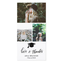 Graduada Gracias Tres Foto Simple