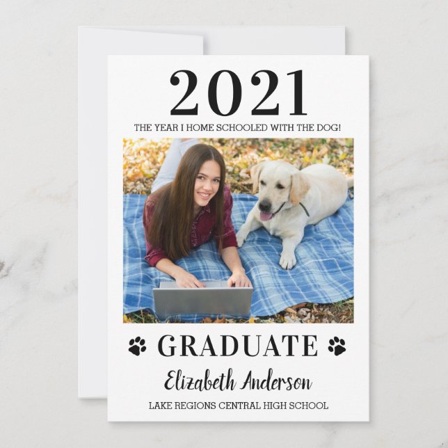 Anuncio Graduado 2021 de Graduado de Fotografía Hogar Scho (Anverso)