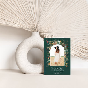 Anuncio Graduado arco 1 foto natural botánico moderno