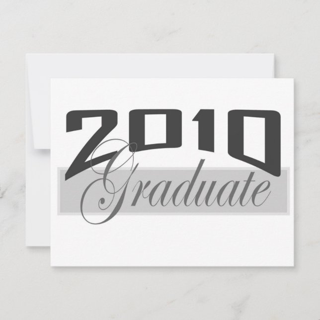 Anuncio Graduado de 2010 (Anverso)