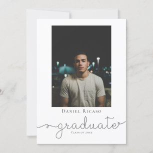 Anuncio Graduado de brocas escritas a mano Personalizado