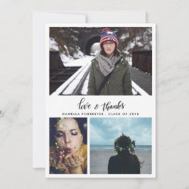 Anuncio Graduado De Cuta Gracias Guiar Tres Fotos