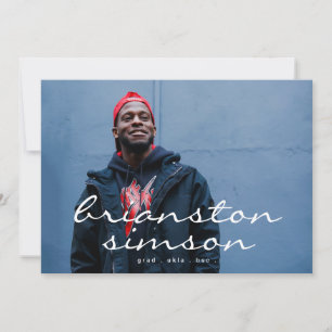 Anuncio Graduado de dos fotos del diseñador creativo de gu