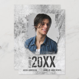 Anuncio Graduado de fotografía de doble cara de graduado m