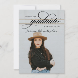 Anuncio Graduado de guión de moda 5 Graduación de Collage 