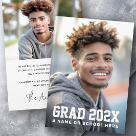 Anuncio Graduado de posgrado