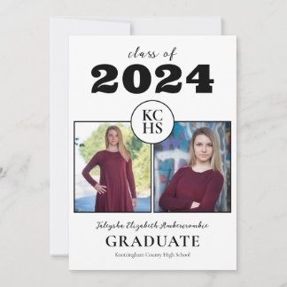 Anuncio Graduado de Secundaria con Tipografía Moderna de D
