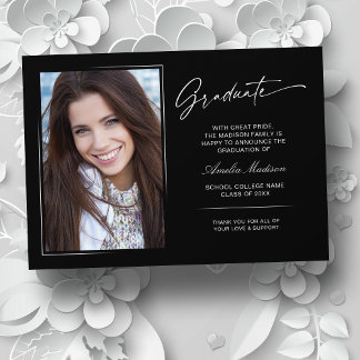 Anuncio Graduado moderno de escritura a mano 2 Foto