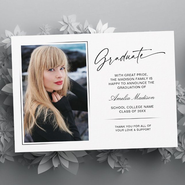 Anuncio Graduado moderno de escritura a mano 2 Foto (Subido por el creador)