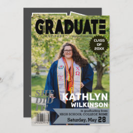 Anuncio GRADUATE Magazine Cover Style Moderno 5 Photo