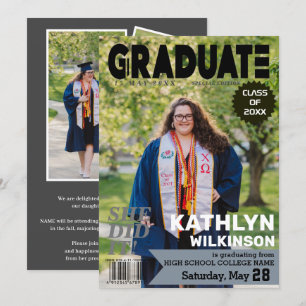 Anuncio GRADUATE Magazine Cover Style Moderno 5 Photo