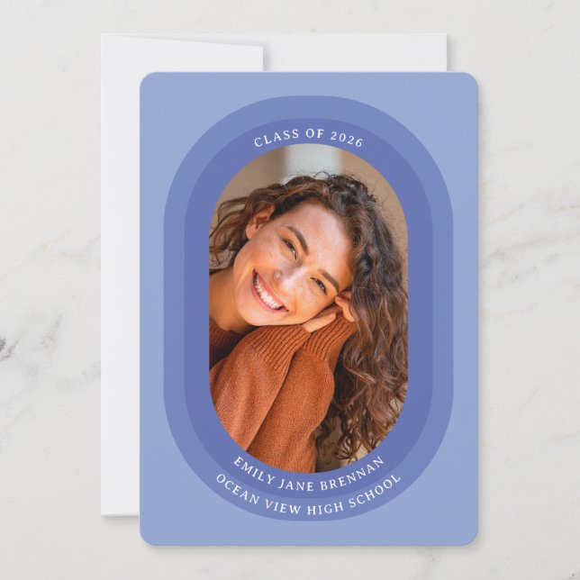 Anuncio Graduation Announcement Grad Photo Card (Anverso)