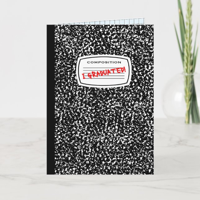 Anuncio gradué el libro de la composición (Anverso)