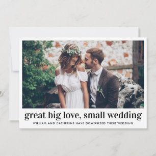 Anuncio Gran Gran Amor Pequeña Boda Reducida Foto