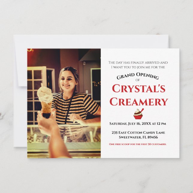 Anuncio Gran inauguración (Anverso)