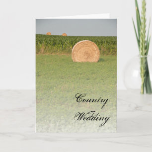 Anuncio Granja Hay Bales Boda País Salven la Fecha