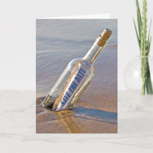 Anuncio Guardar el mensaje de fecha en una botella