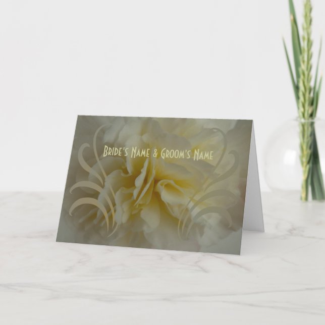 Anuncio Guardar la fecha con el diseño de naves florales d (Anverso)