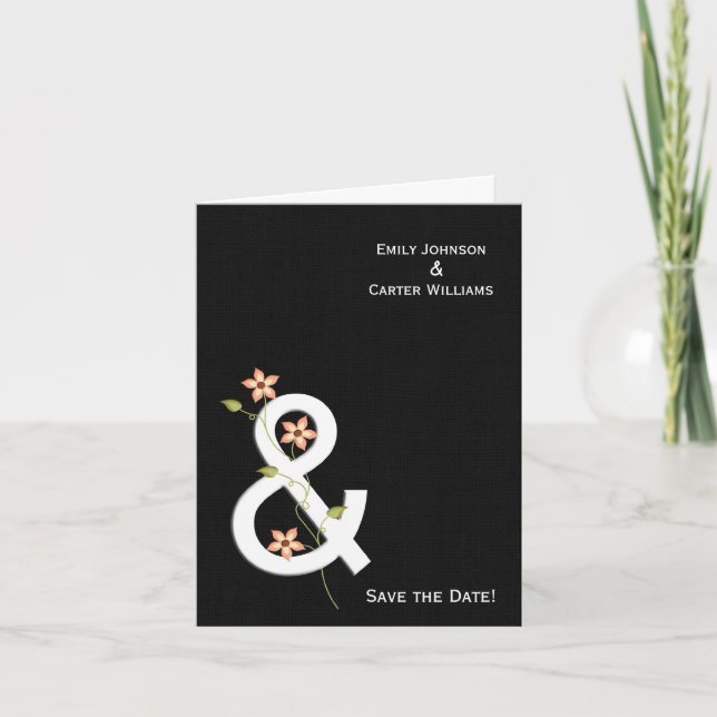 Anuncio Guardar la fecha moderna (Anverso)