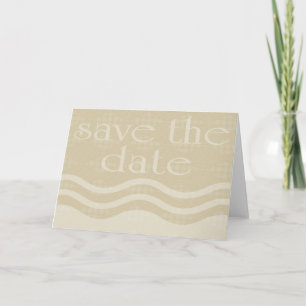 Anuncio guardar la fecha : ondas estampadas :