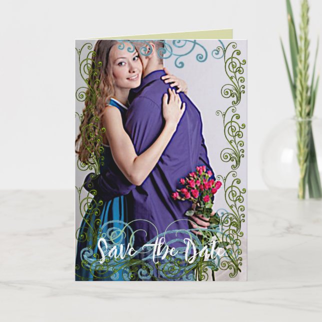 Anuncio Guardar la fecha - Personalizada (Anverso)