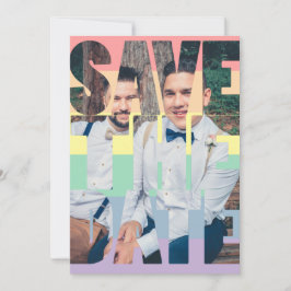Anuncio Guardar la foto personalizada de Rainbow Gay LGBTQ