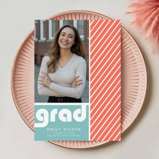 Anuncio Guión de Moda Graduación Simple Foto Graduación