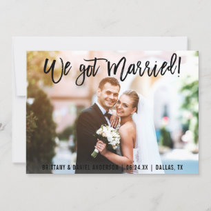 Anuncio Guión De Pincel: Tenemos Foto De Pareja Casada