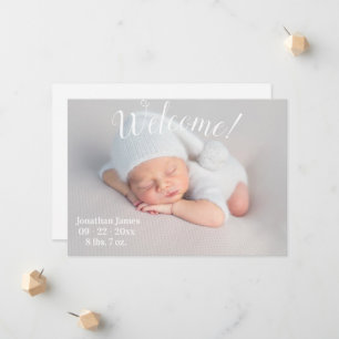 Anuncio Guión fotográfico de bienvenida Género Nacimiento