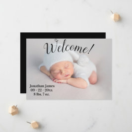 Anuncio Guión fotográfico de bienvenida Género Nacimiento 