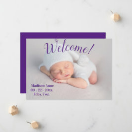 Anuncio Guión fotográfico de bienvenida Género Nacimiento 