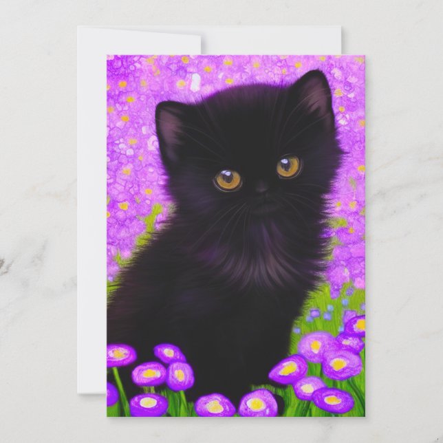 Anuncio Gustav Klimt Cat (Anverso)