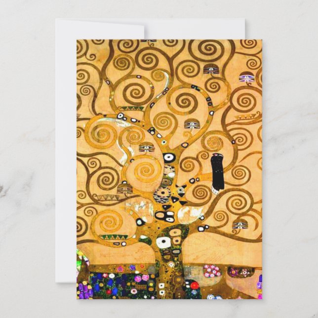 Anuncio Gustav Klimt Tree of Life (Anverso)