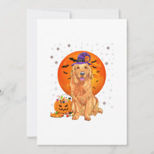 Anuncio Halloween Dog Golden Retriever
