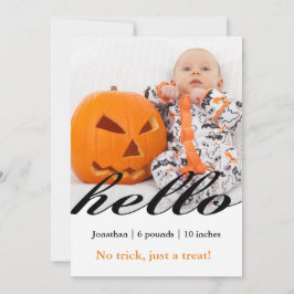 Anuncio Halloween no es un truco solo para tratar una foto