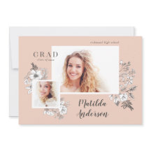 Hand ilustrado floral multicoprimido