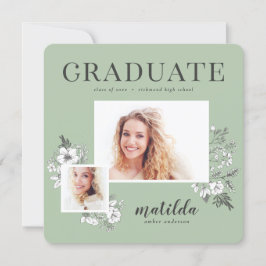Anuncio Hand ilustrado floral multicoprimido