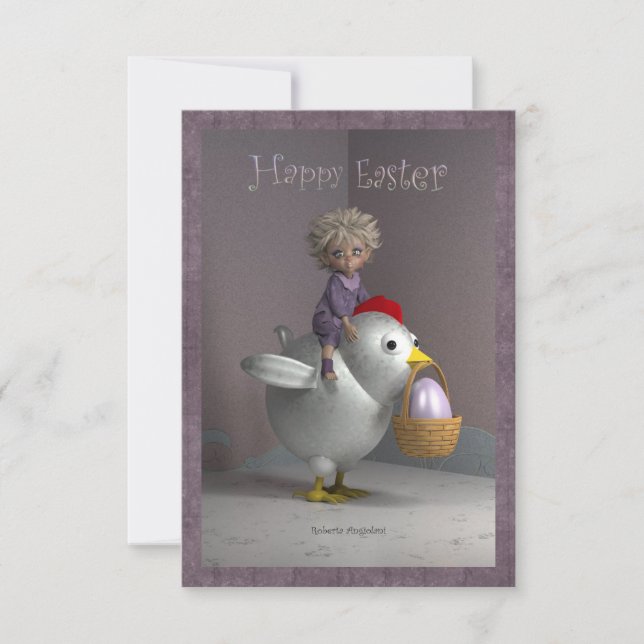 Anuncio Happy - Gallina Metalizado de Pascua (Anverso)