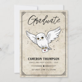 Anuncio Harry Potter | Hedwig Graduation Party