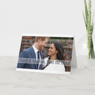 Anuncio ¡Harry y Meghan, ahorran la fecha!