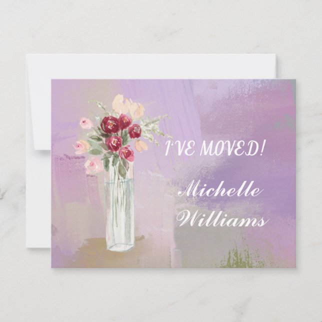 Anuncio He movido el elegante y clásico movimiento floral  (Anverso)