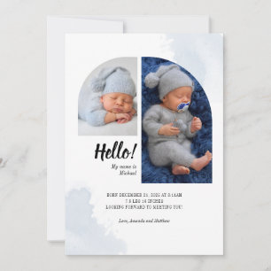 Anuncio Hello Script 2 Fotos Arch Baby Birth