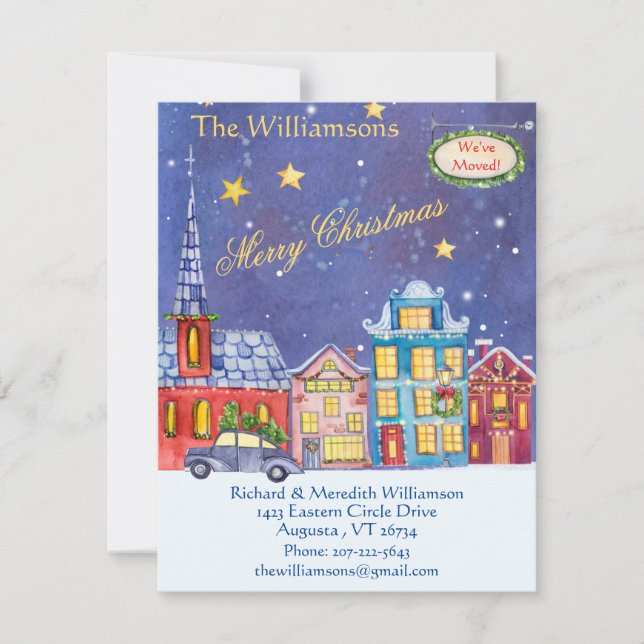 Anuncio Hemos movido a los Navidades de la aldea con movim (Anverso)