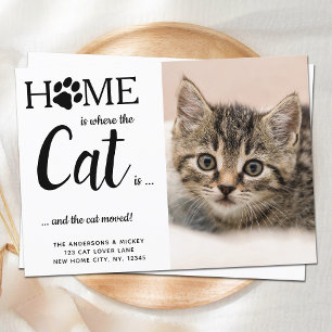 Anuncio Hemos movido a mi Mascota de fotos Personalizado y