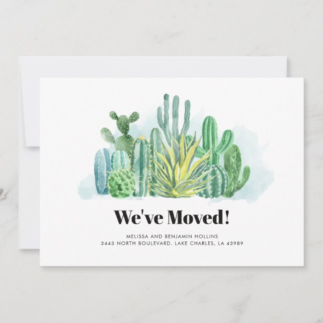 Anuncio Hemos movido el cambio de dirección (Anverso)