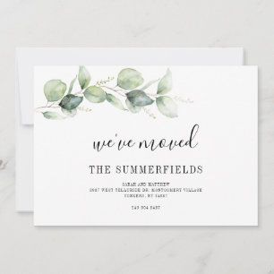 Anuncio Hemos movido el cambio de dirección de Eucalyptus