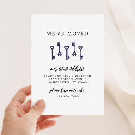 Anuncio Hemos movido el cambio de dirección familiar